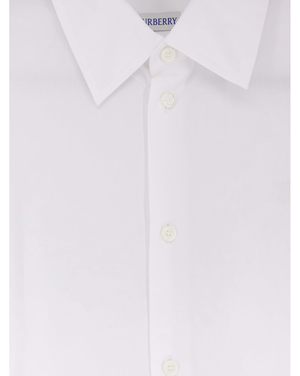 Burberry White Shirts Cotone for men