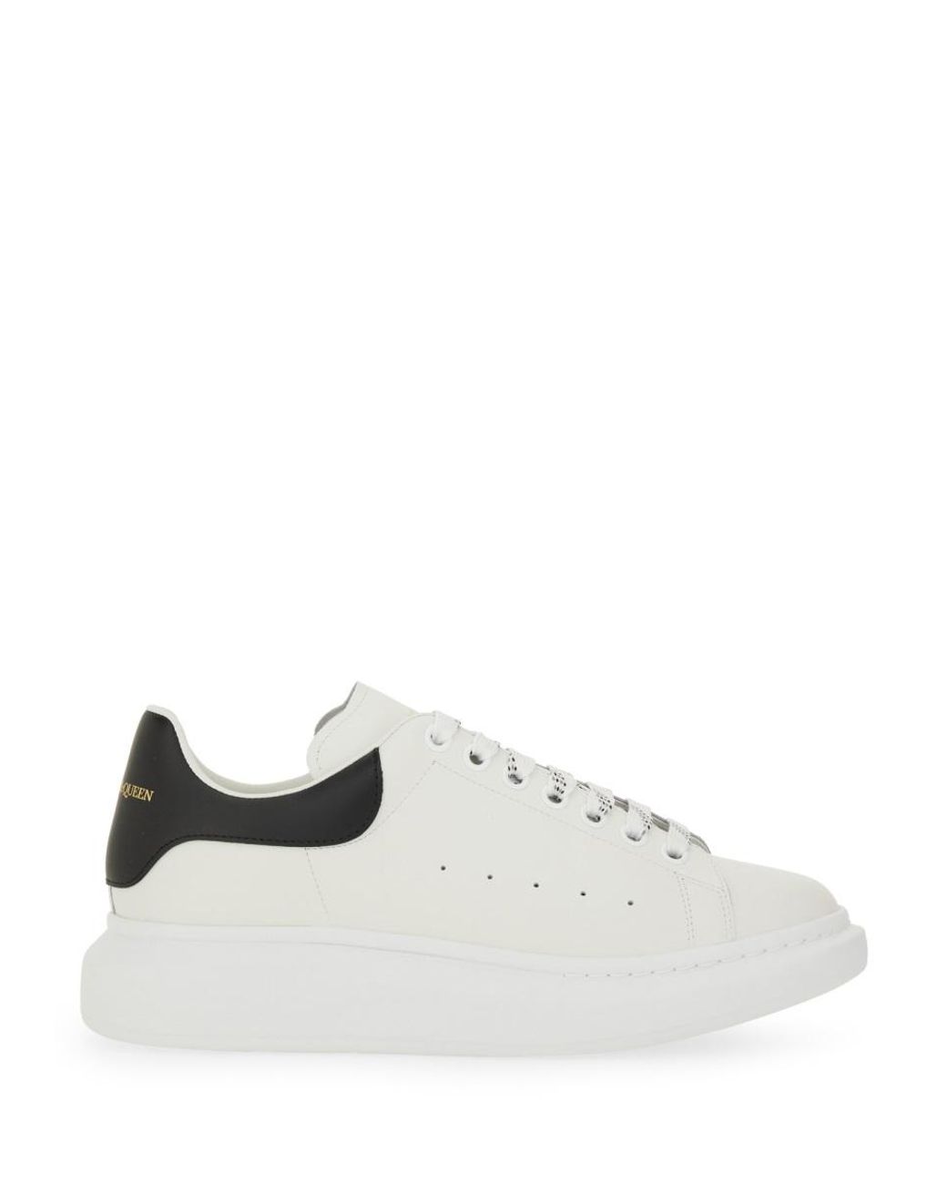McQueen White Alexander Mcqueen Oversize Sneakers for men