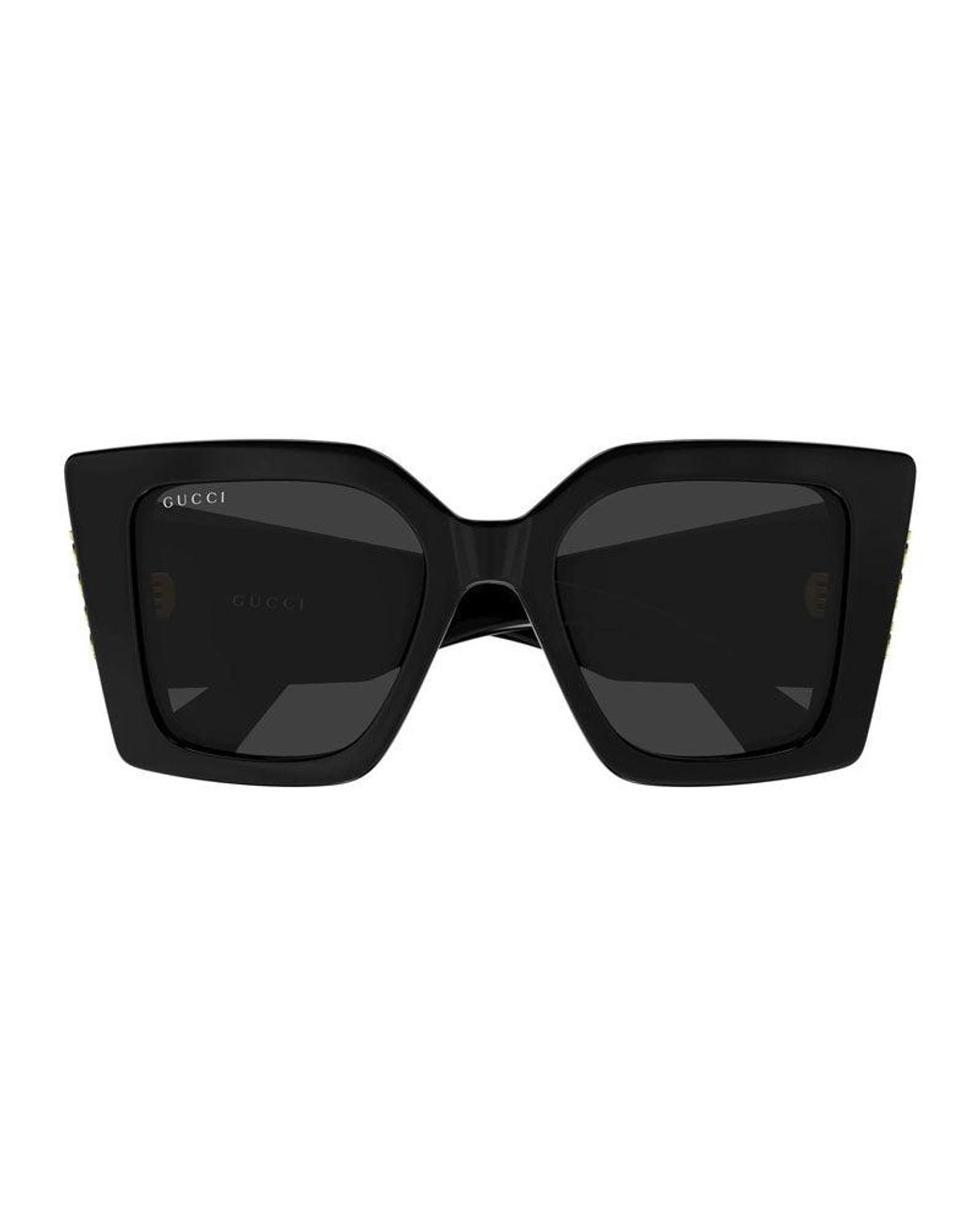 Gucci Black Sunglasses Butterfly Full Rim, Frame And Lens Gg2039S001