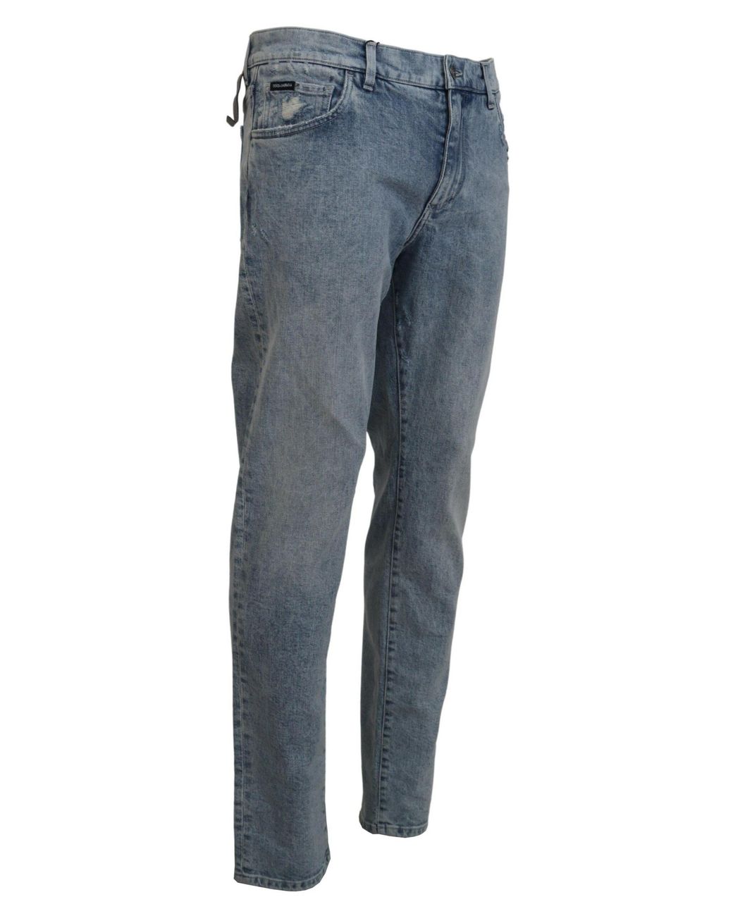Dolce & Gabbana Black Wash Slim Fit Cotton Denim Jeans Clothing for men