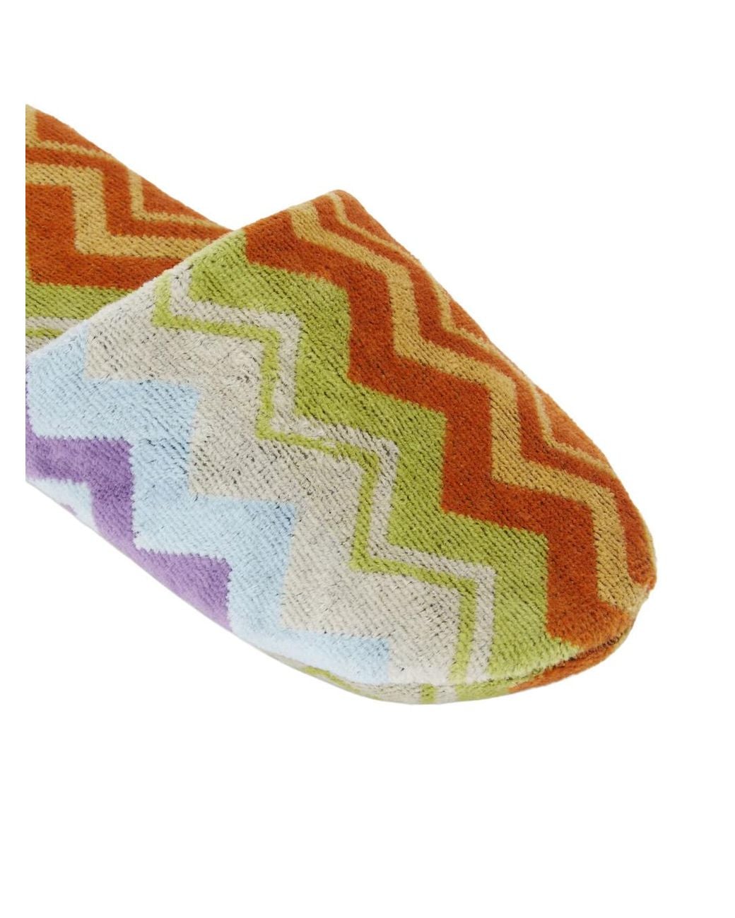 Missoni Green Missoni Home Giacomo Slipper