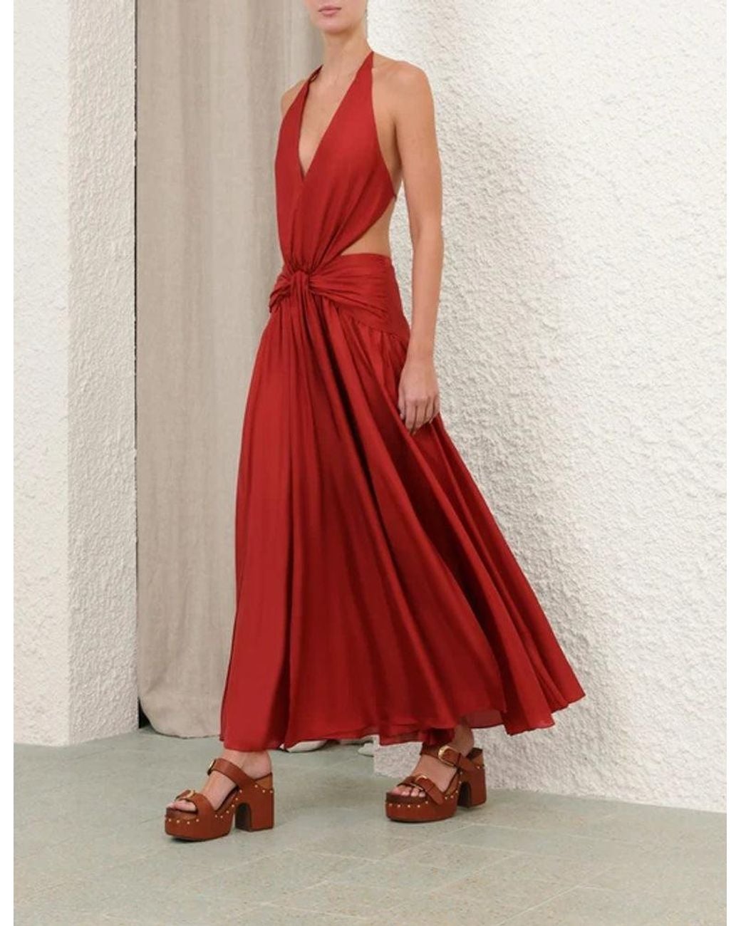 Zimmermann Red Zimmermann Dress