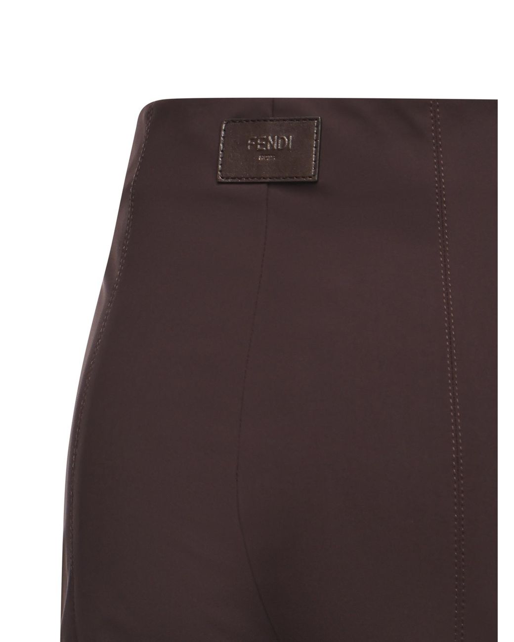 Fendi Brown Rtw Polyamide