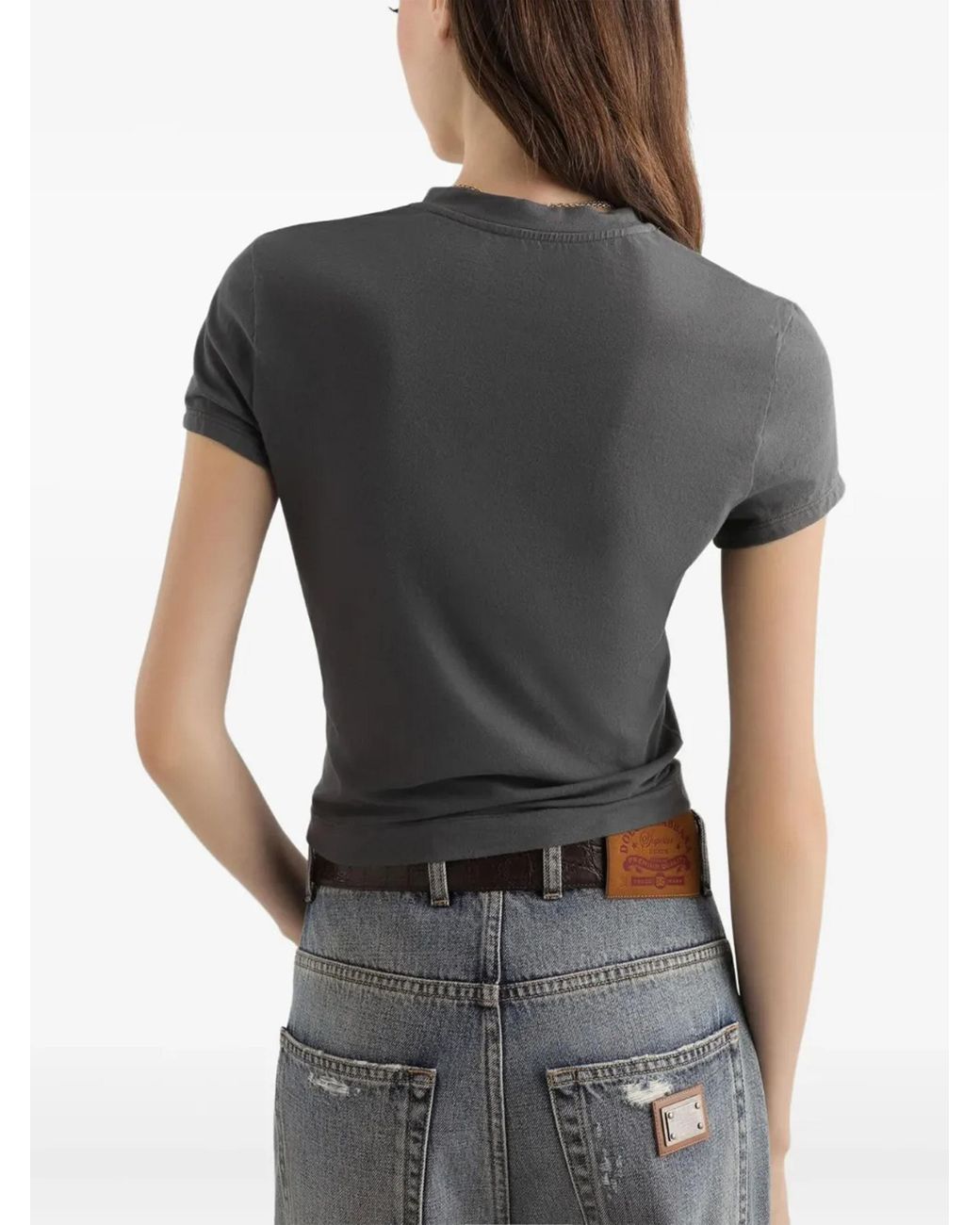 Dolce & Gabbana Black Tshirt M-C T-Shirt