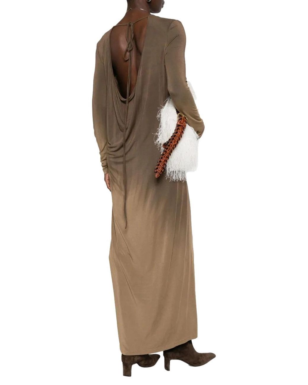 Uma Wang Natural Tea Dress