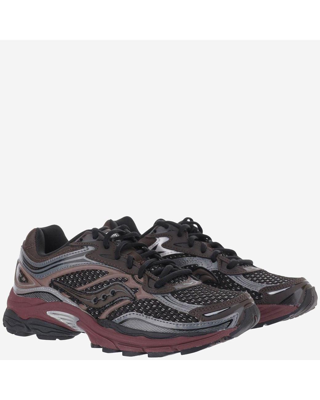 Saucony Brown Sneakers Pro Grid Omni 9 Polyurethane for men