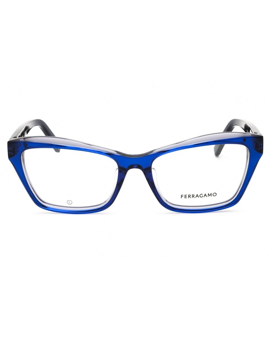 Ferragamo Black Ferragamo Sf2951Lb Cat Eye Acetate Eyeglasses