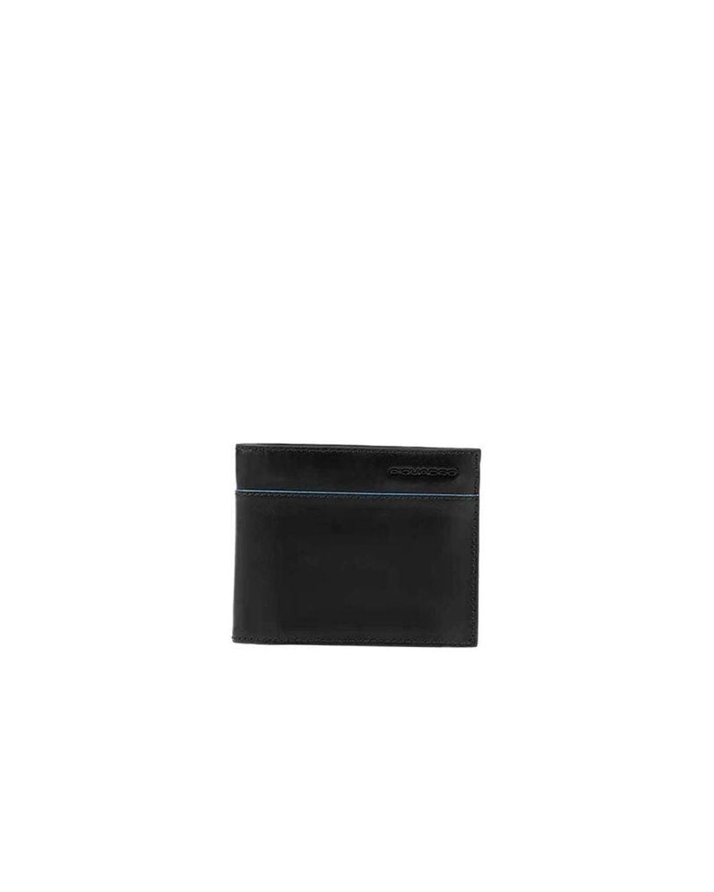 Piquadro Black Leather Bags Wallets for men