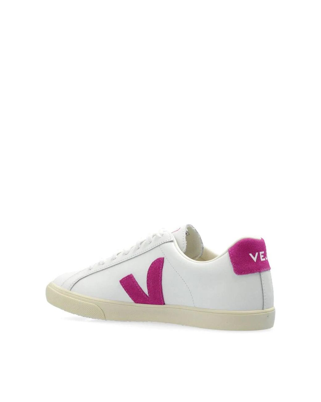 Veja White Esplar Logo Leather Sneakers Shoes
