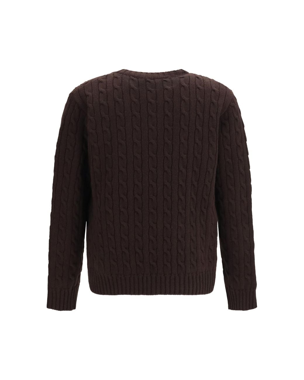 Valentino Black Virgin Wool V-Neck Cardigan Merino Ovis Aries Sweater for men