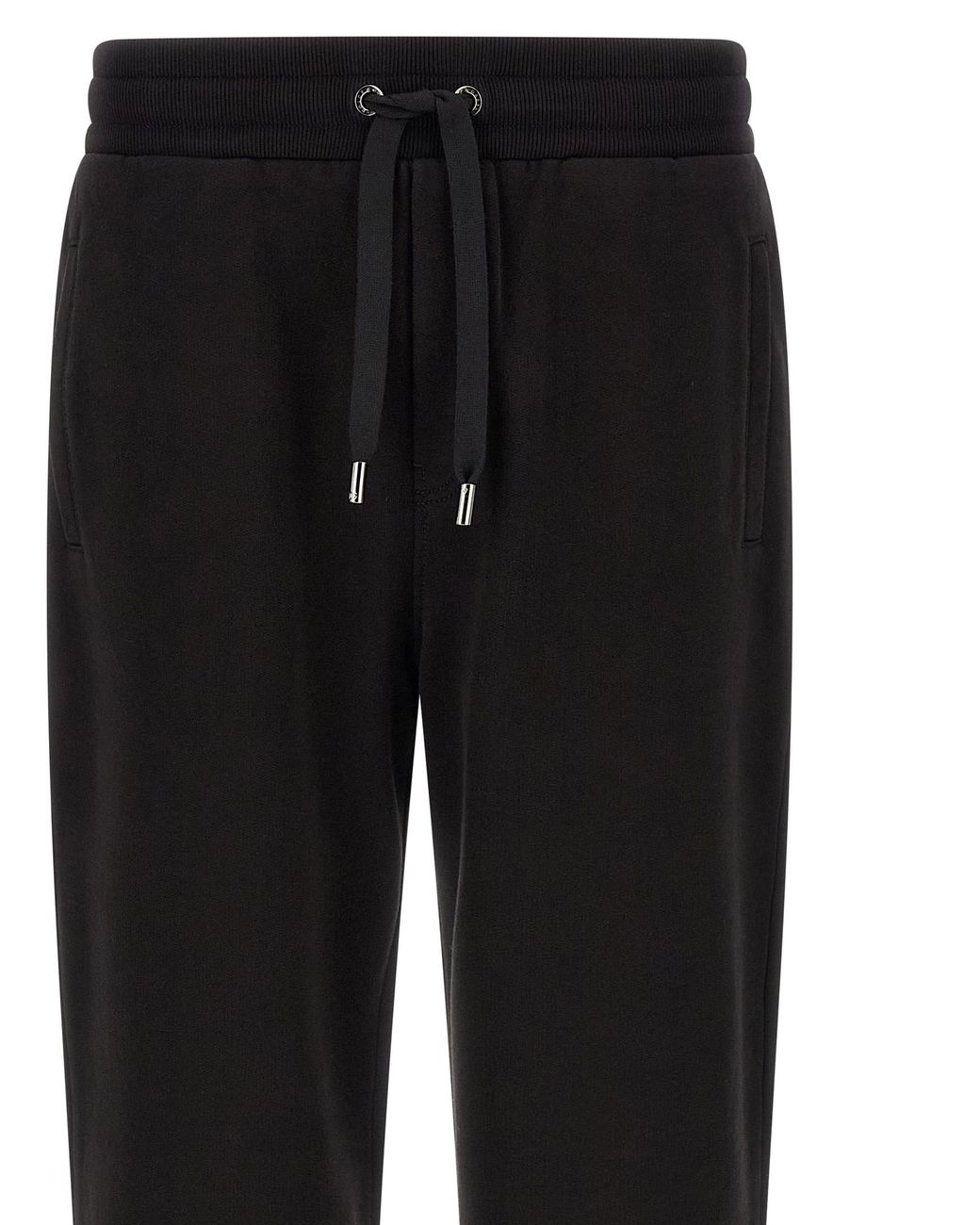 Dolce & Gabbana Black Cotton Joggers (Workout Pants) for men