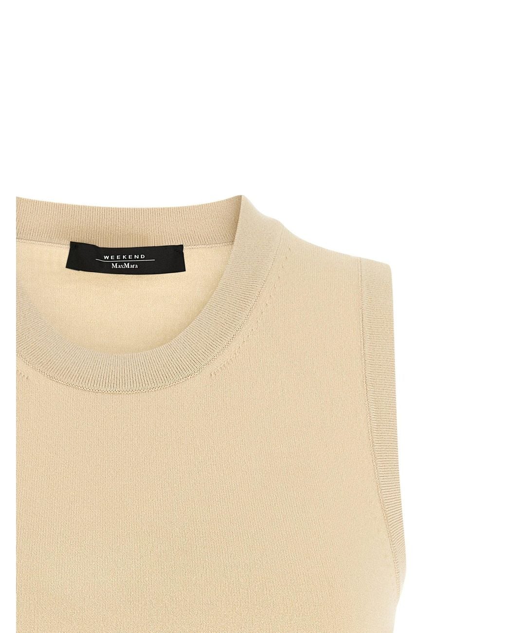Max Mara Natural Max Mara Viscose Tank Top