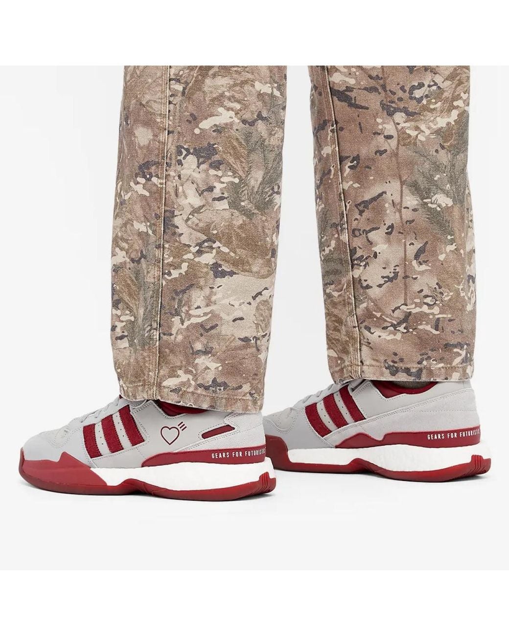 Adidas Gray Adidas Forum Low Sneaker for men