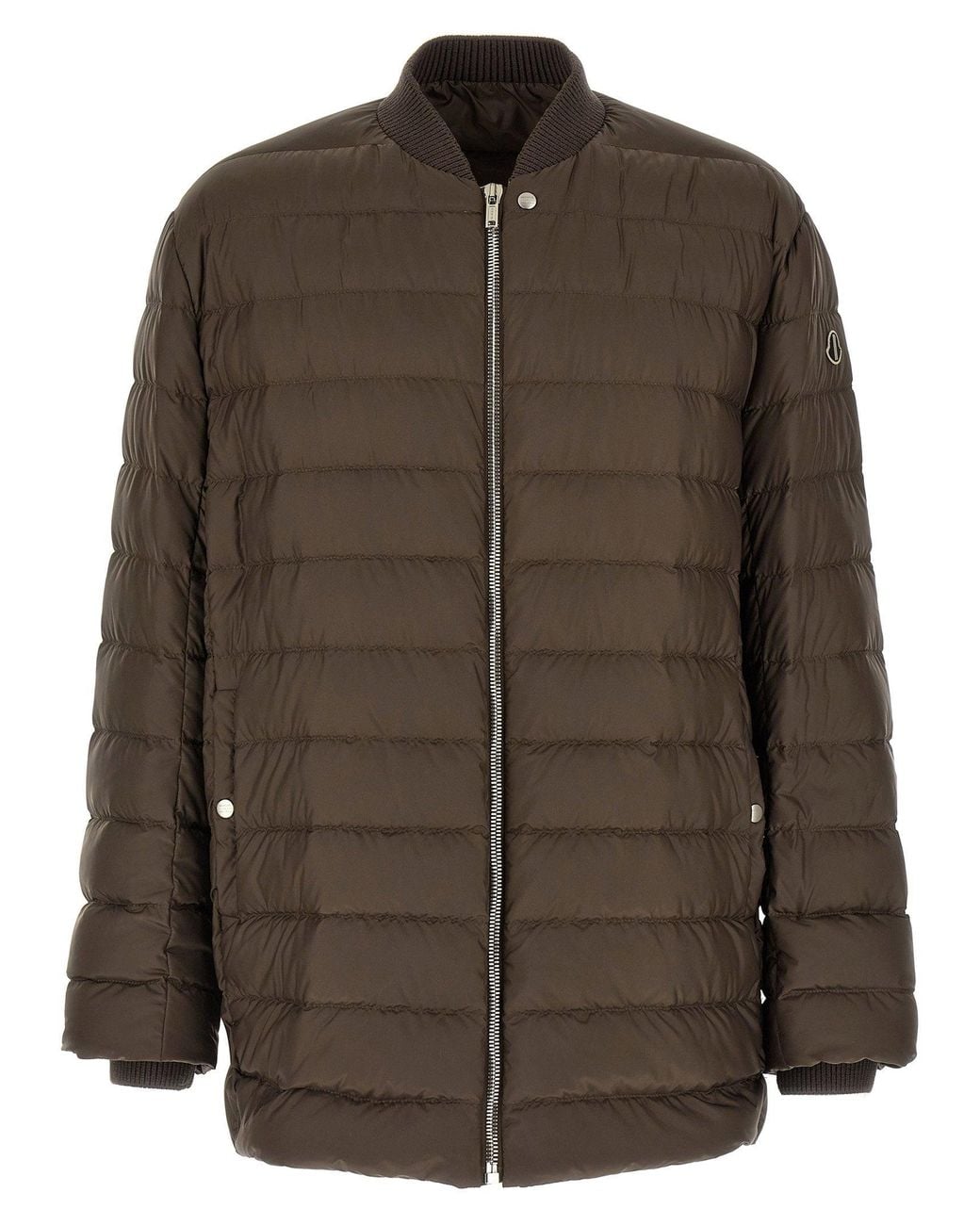 Rick Owens Brown Down Jacket for men