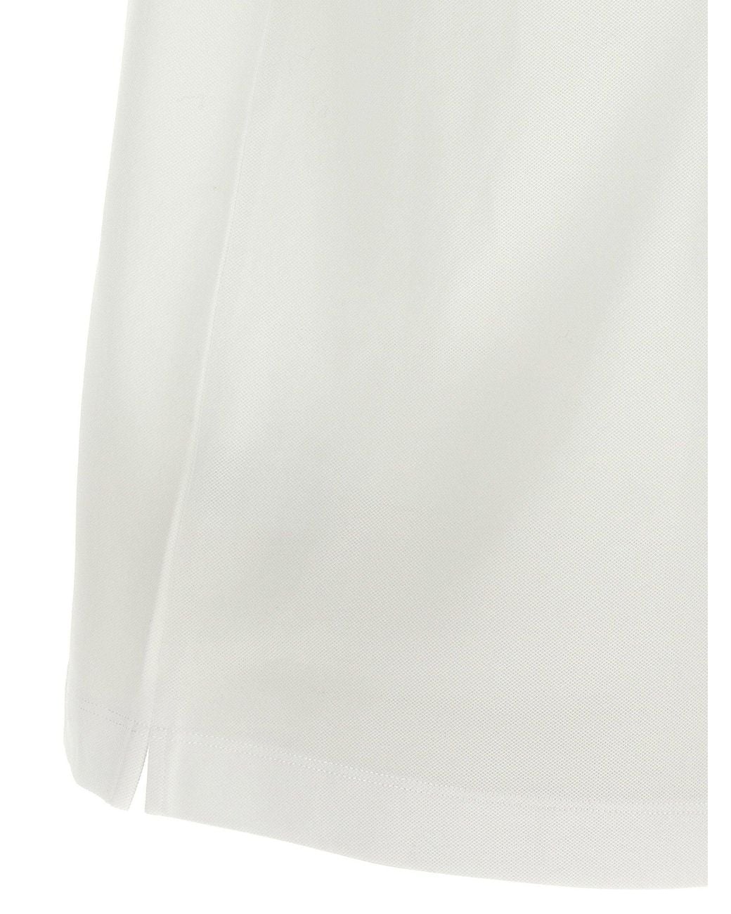 Brunello Cucinelli White Sparkling Lamé-Trimmed Cotton T-Shirt