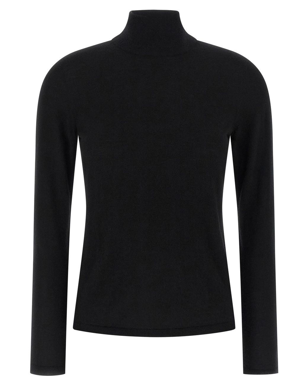 Max Mara Black 'Meana' Turtleneck Sweater