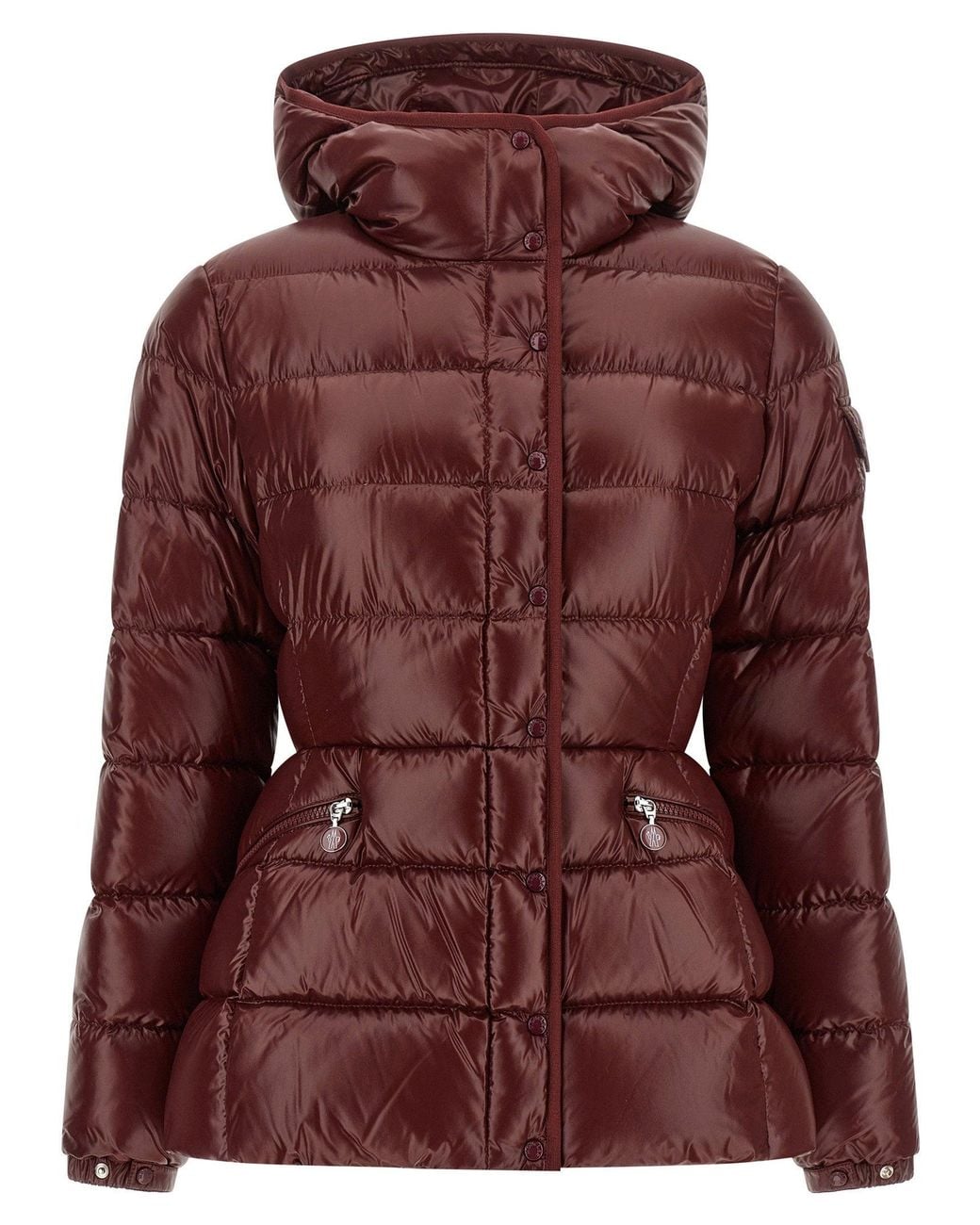 Moncler Red Barante Down Jacket