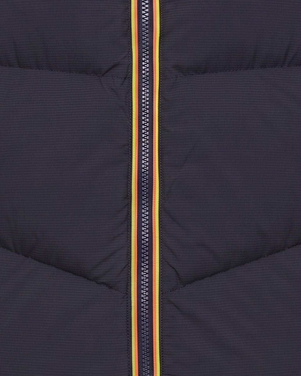 K-Way Blue Down Jacket Quill Fancy Nylon Greyish Padding: Duck for men