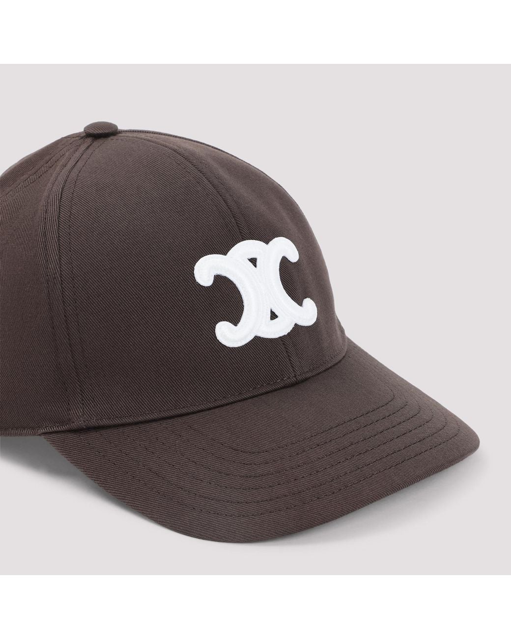 Céline Brown Triomphe Baseball Hat