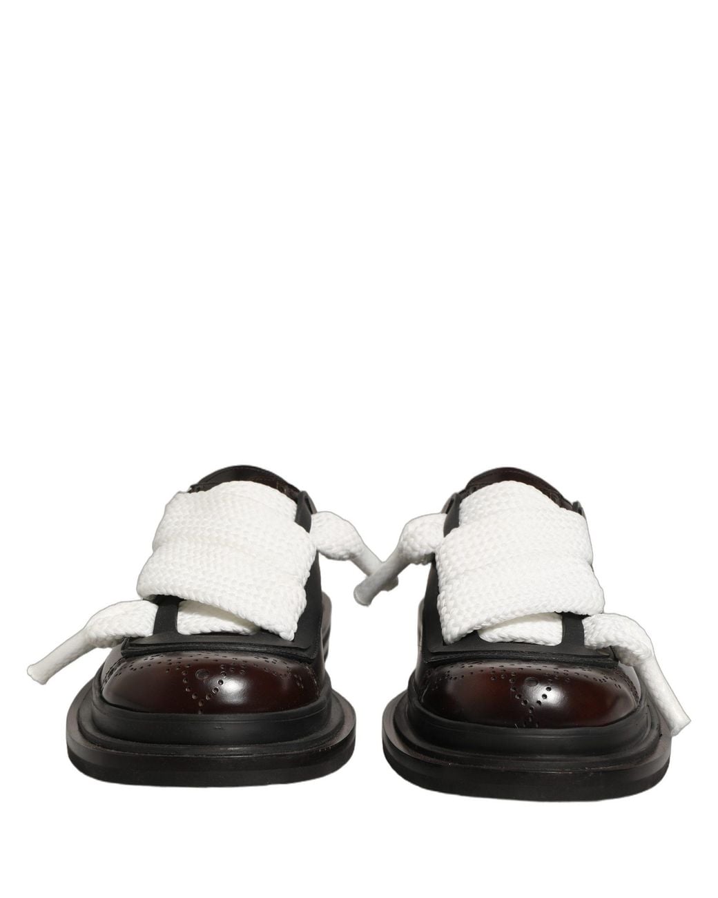 Dolce & Gabbana Black Leather Slip On Flat Sandals Shoes Accessory for men