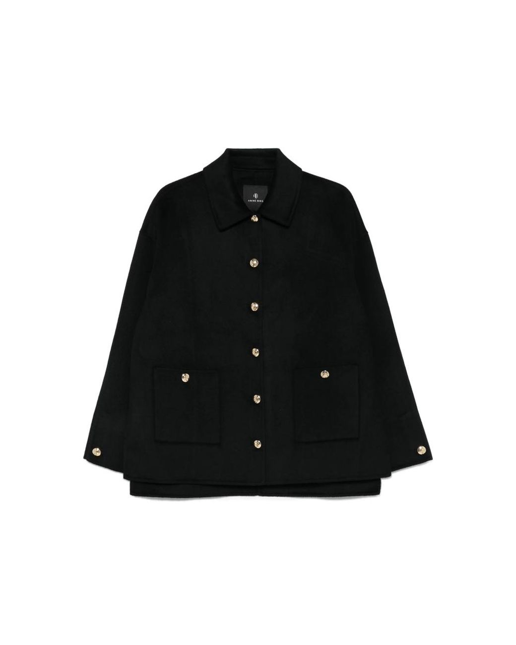 Anine Bing Black Oversized Outerwear