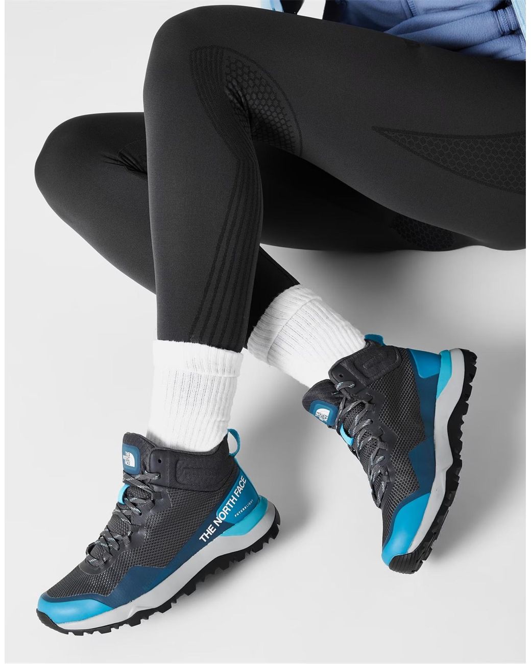 The North Face Blue Activist Mid Futurelight Sneakers