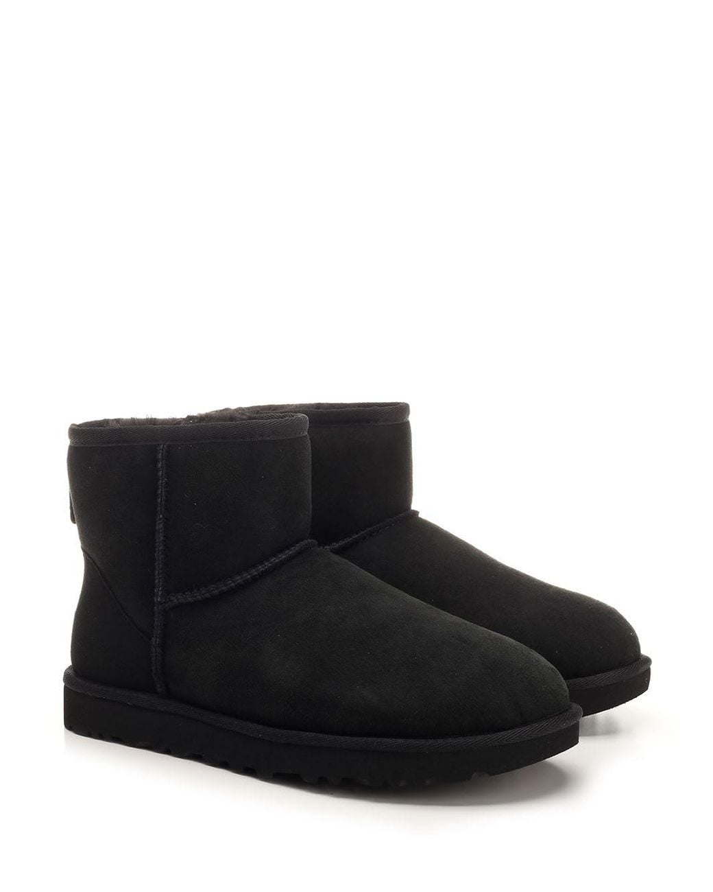 Ugg Black Classic Mini Ii' Ankle Boots
