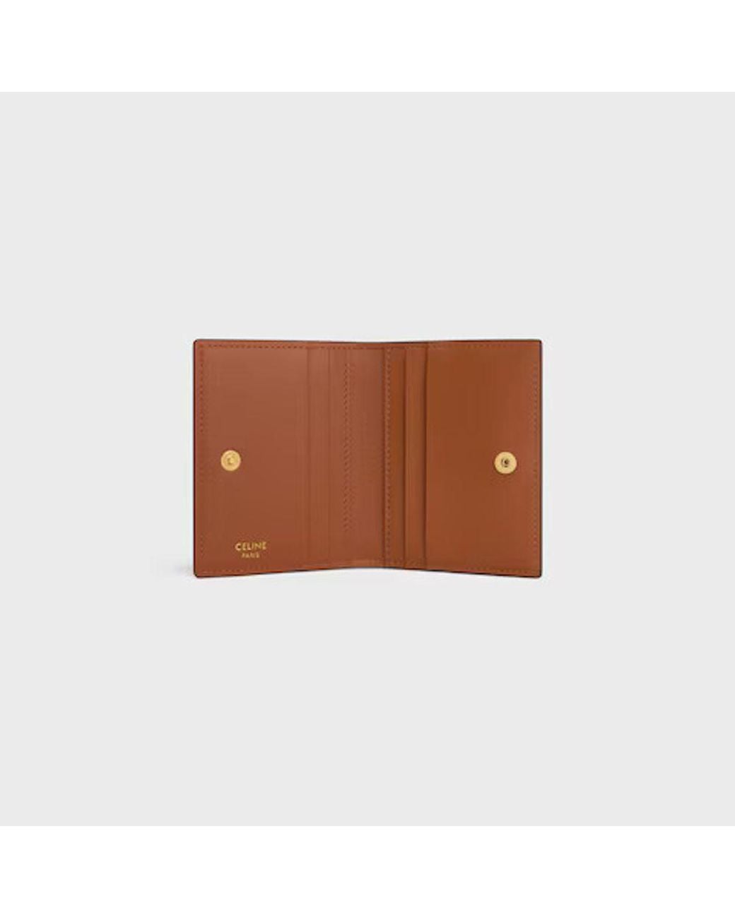 Céline Black Celine E26 Card Case