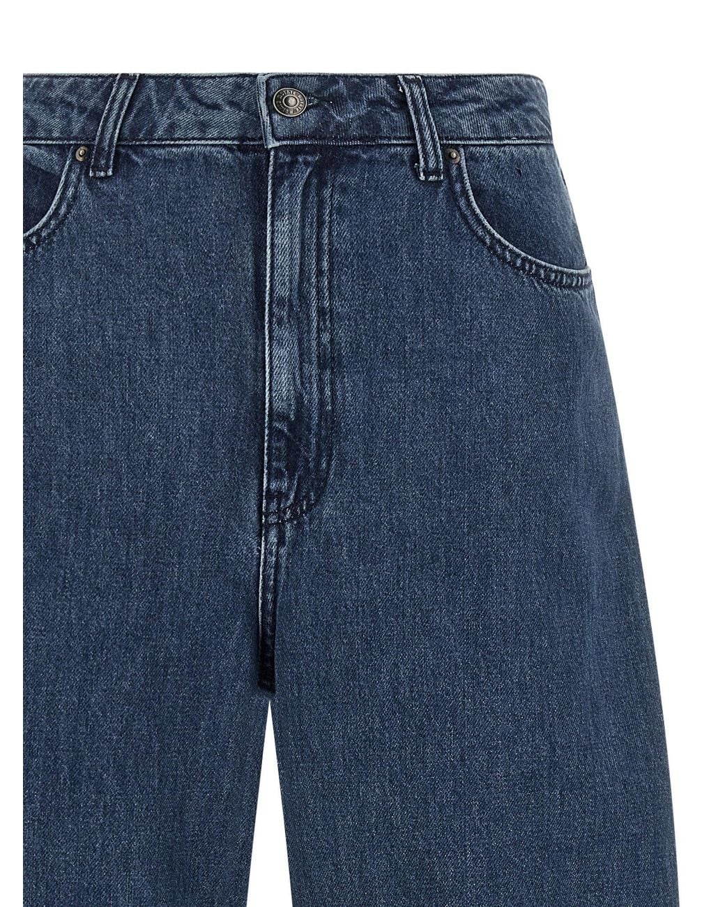 ROTATE BIRGER CHRISTENSEN Barrel Leg Jeans in Blue | Lyst