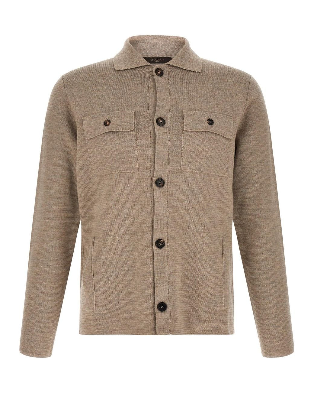 Zanone Natural Saharan Cardigan for men