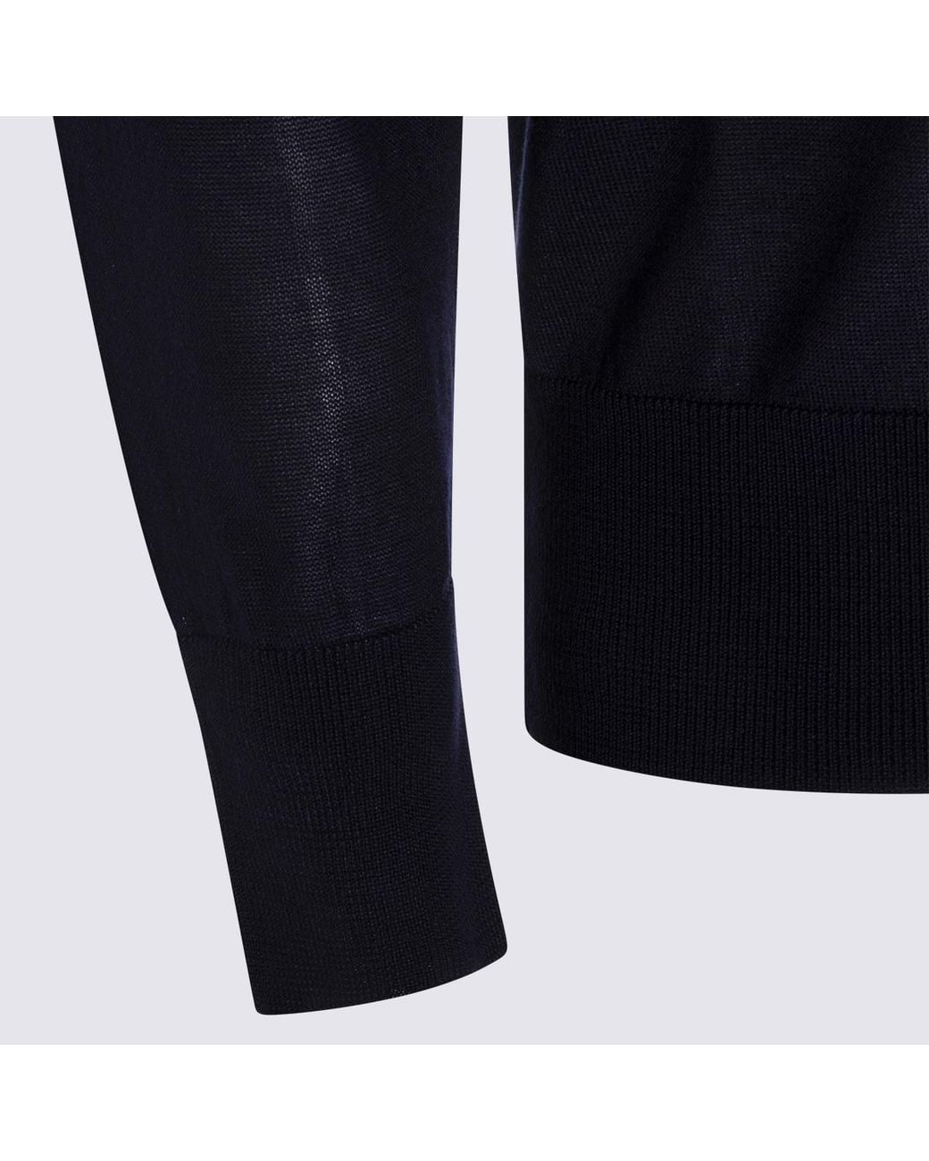 Seven Gauge Blue Sweaters _Lyocell for men