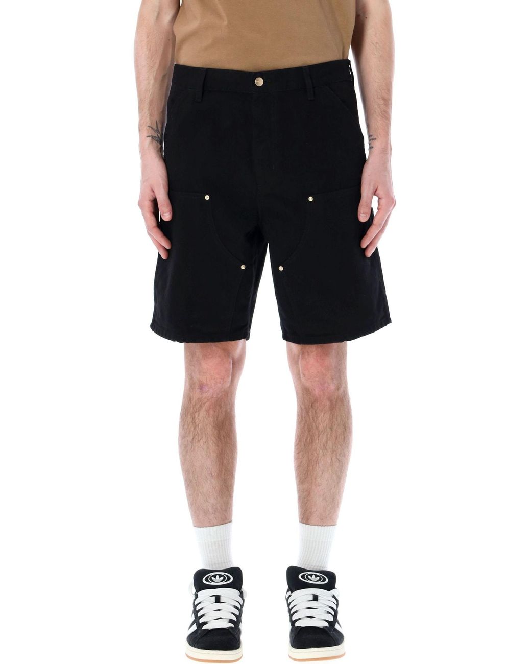 Carhartt Double Knee Short in Black for Men | Lyst Carhartt Double Knee Short in Black for Men | Lyst