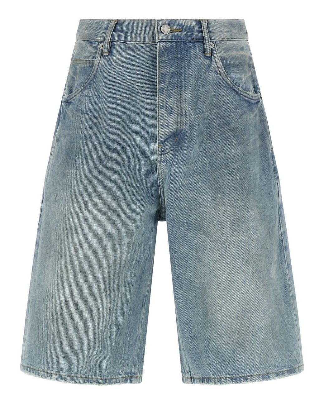 Purple P070 Bermuda Shorts in Blue | Lyst