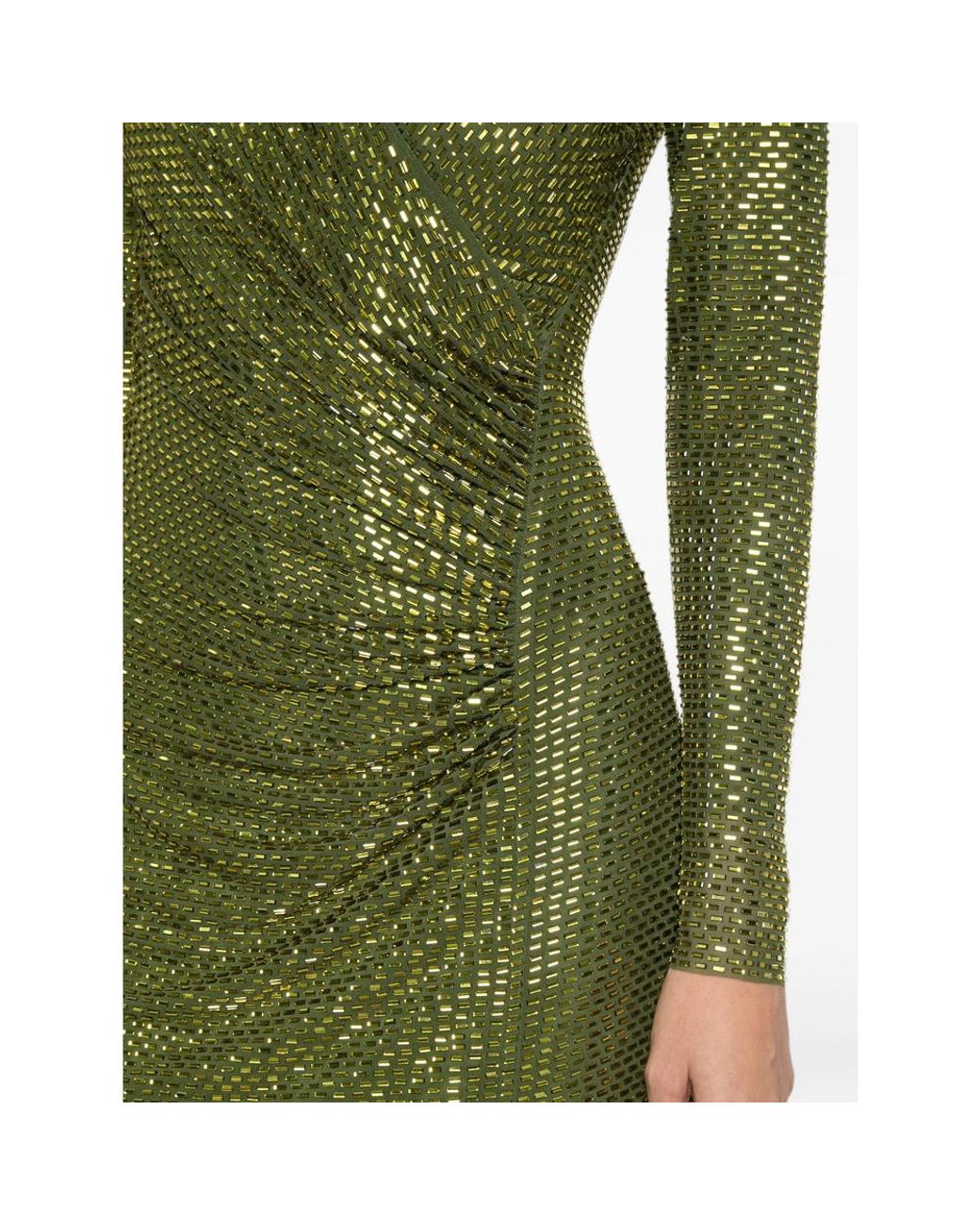 Self-Portrait Green Dresses