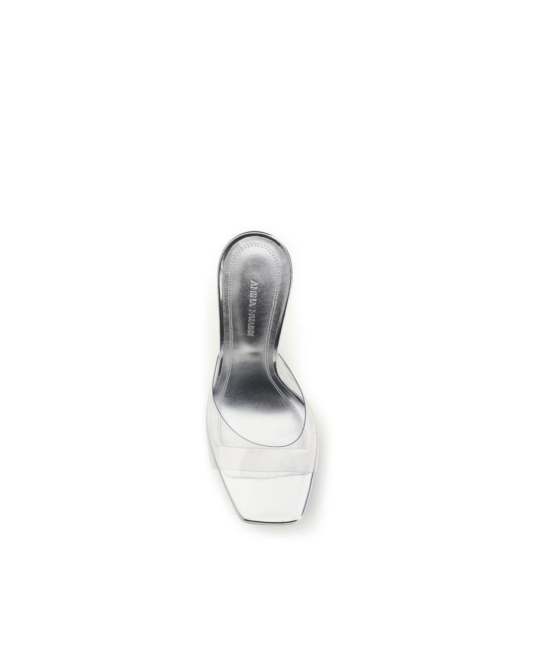 AMINA MUADDI White Pvc Platform Sandals