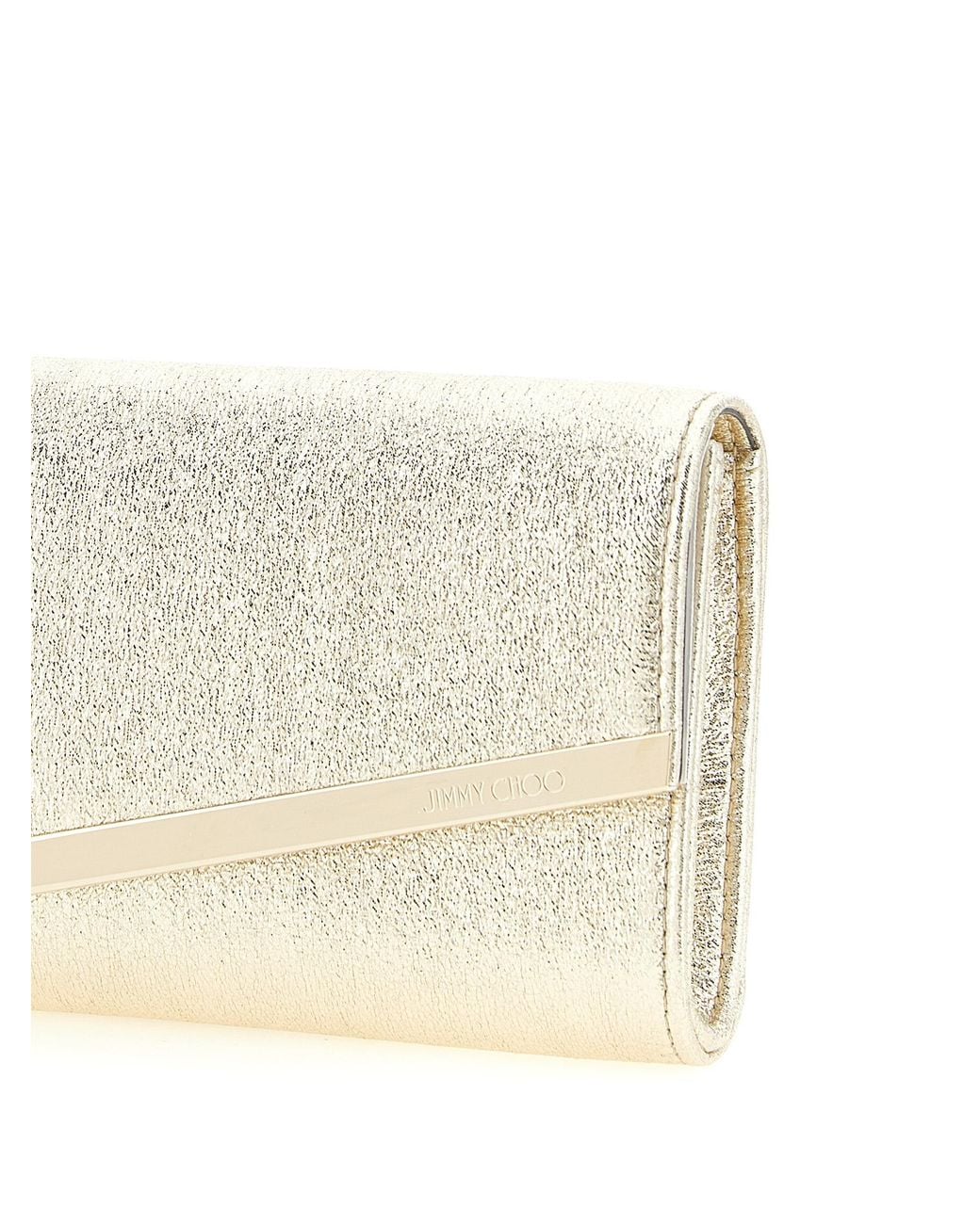 Jimmy Choo Gray 'Emmie' Clutch