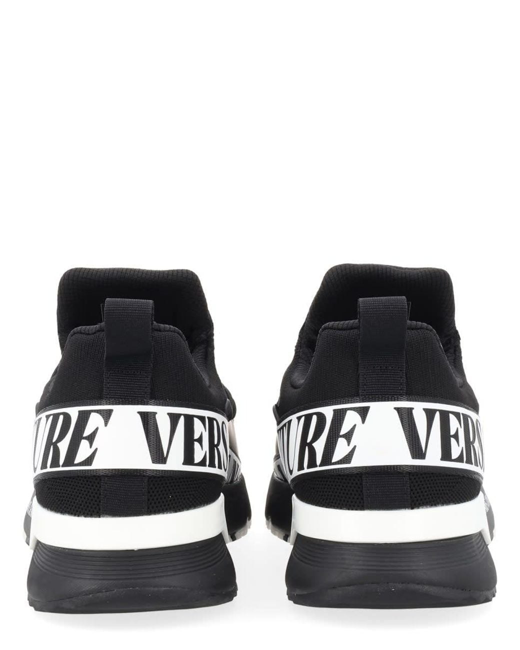 Versace Jeans Couture Black Sneaker Con Logo for men