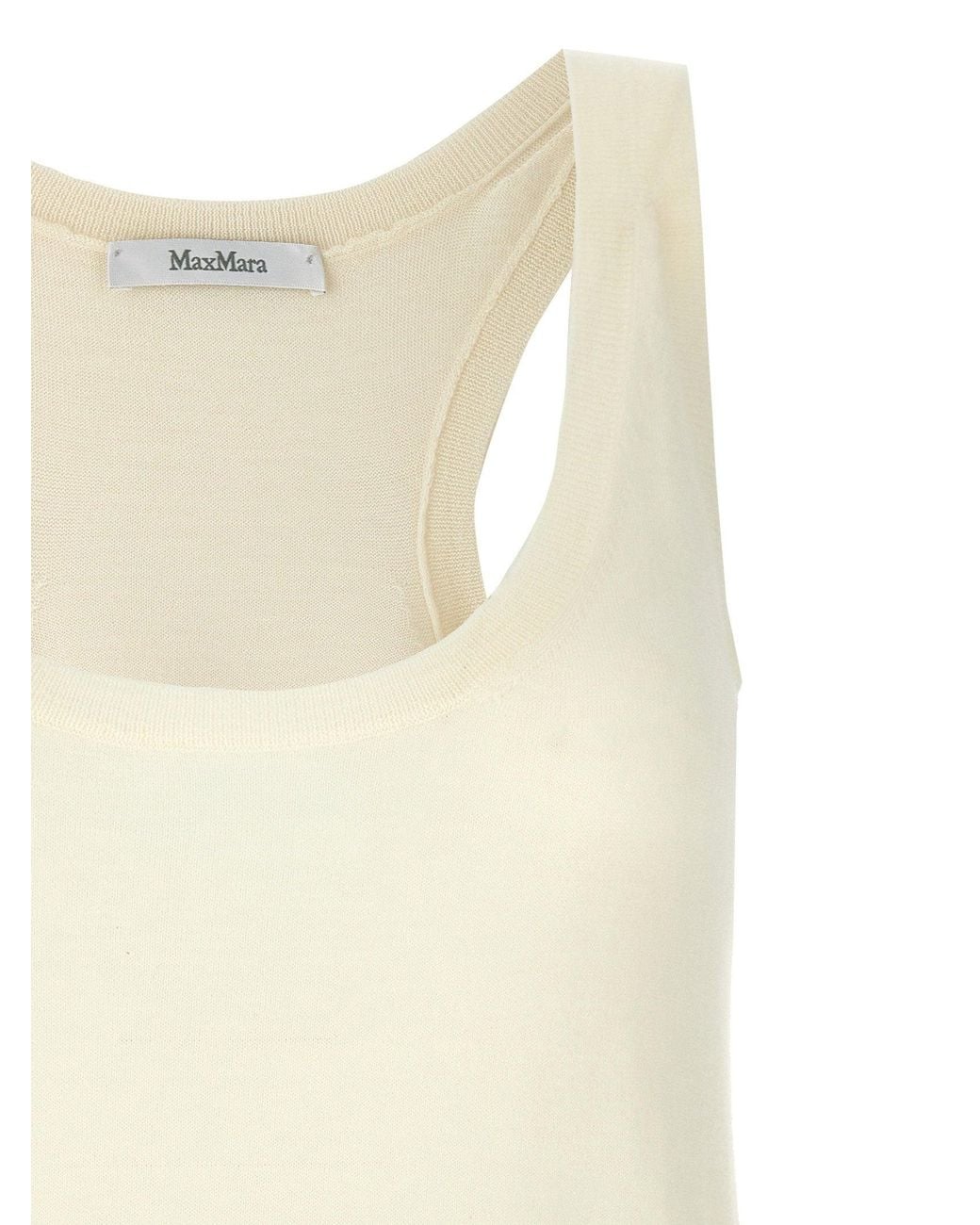 Max Mara Natural Abbono Tank Top