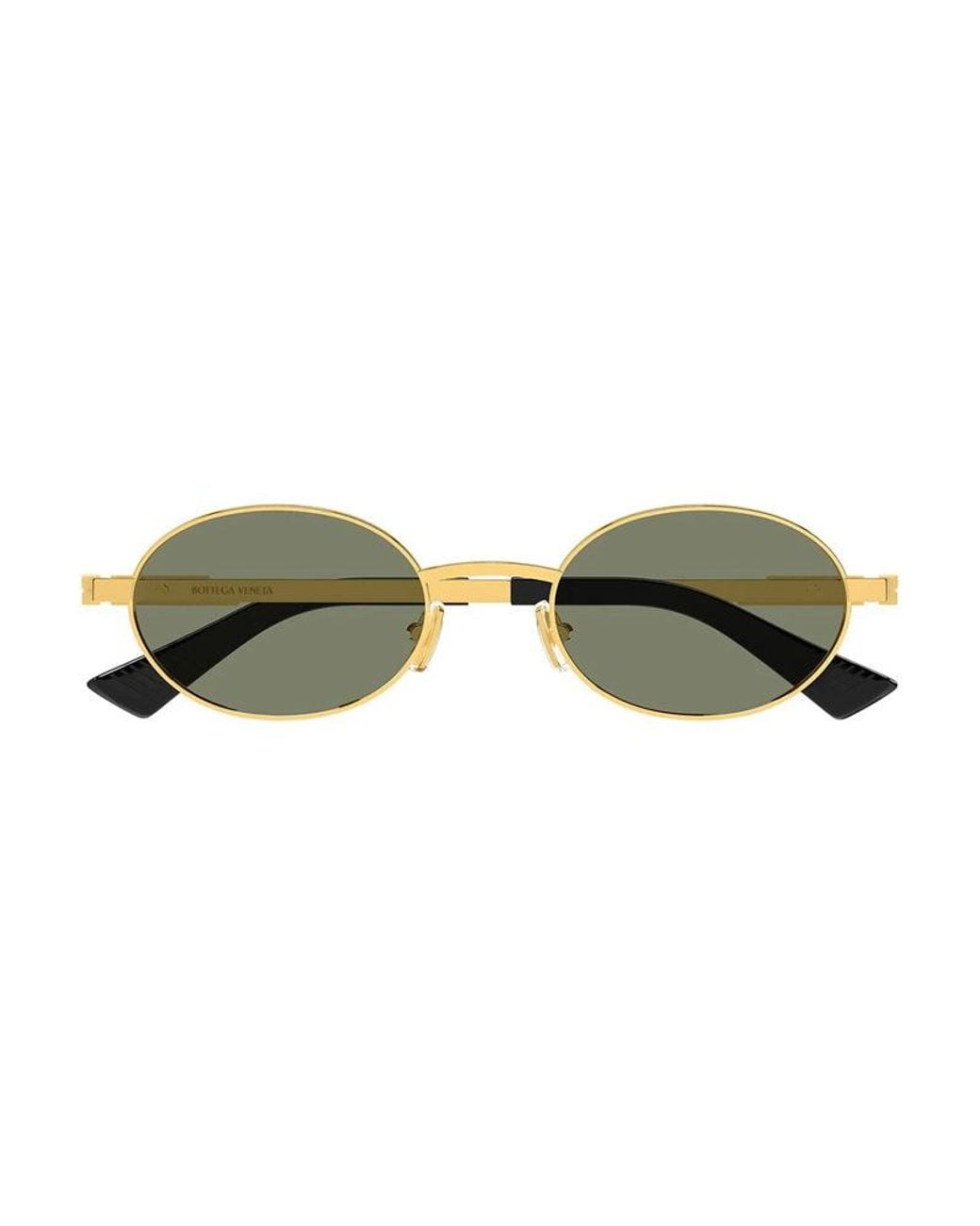 Bottega Veneta Metallic Sunglasses Oval Full Rim, Frame And Lens Bv1470S004