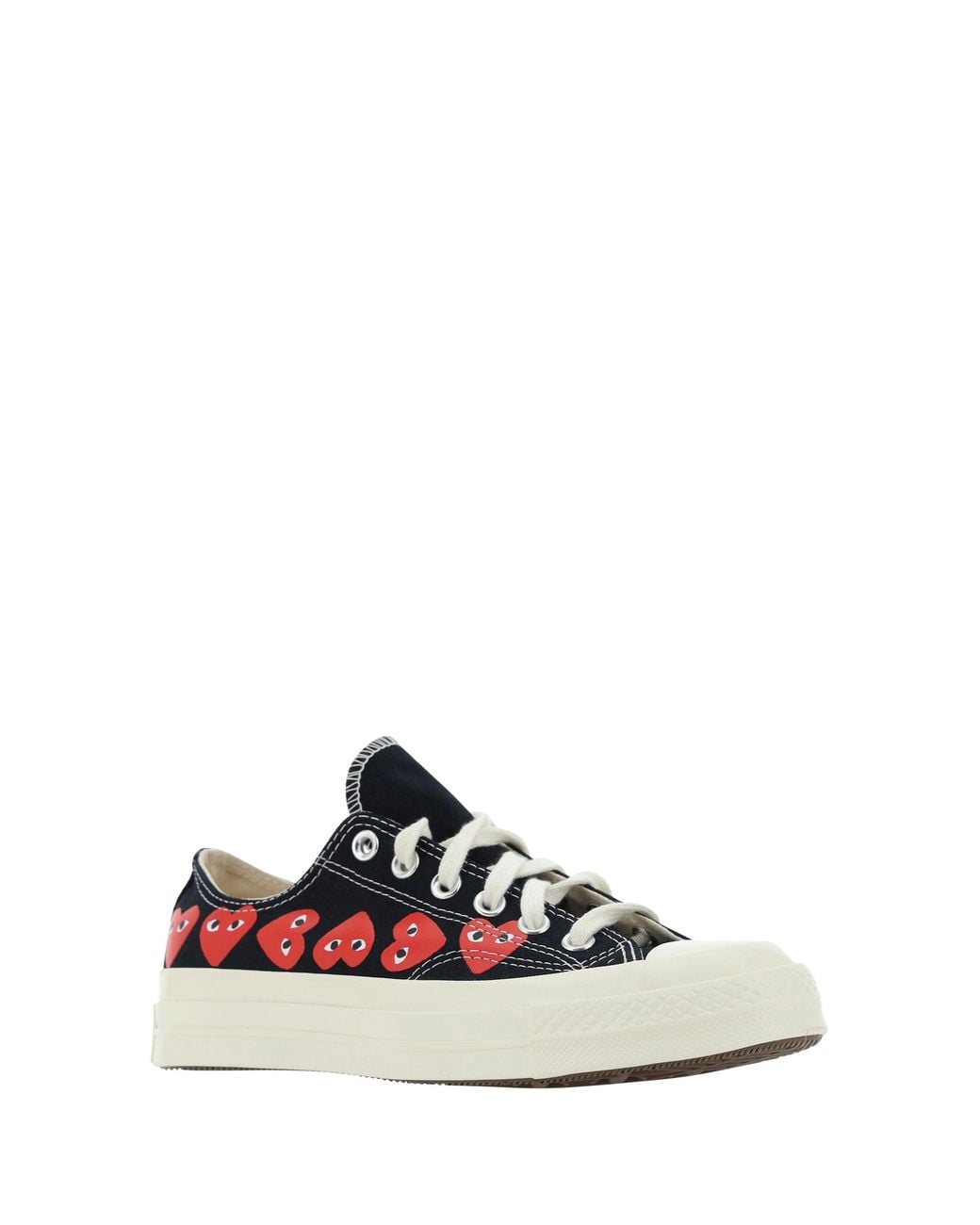 Comme des Garçons White Sneakers Canvas Upper for men