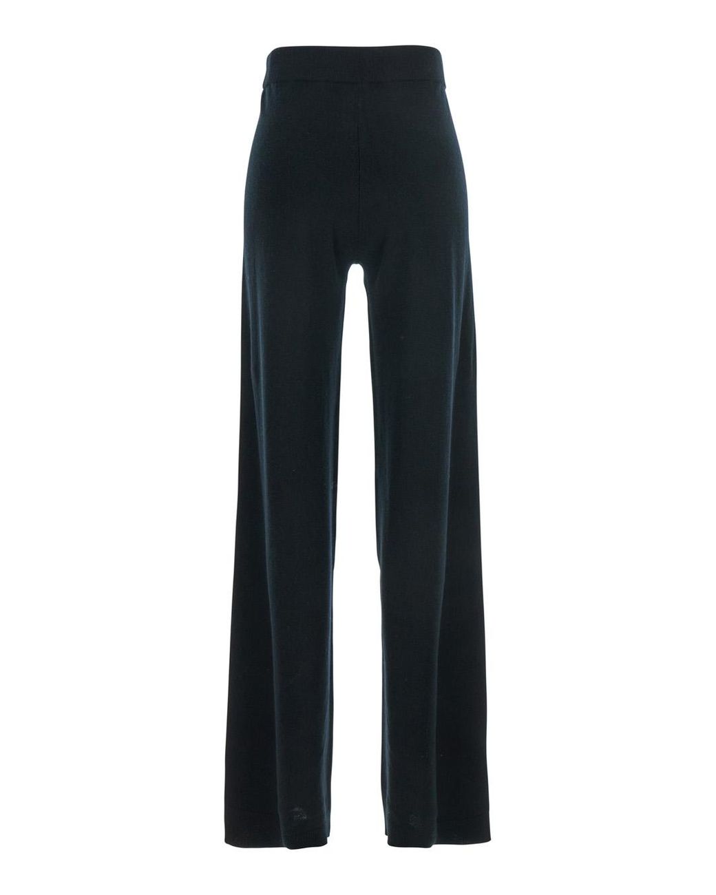 Allude Blue High Waisted Trousers