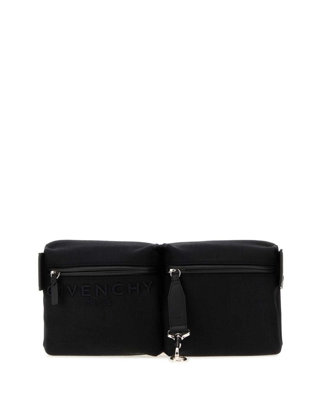 Givenchy Black Givenchy Logo Nylon Shoulder Bag