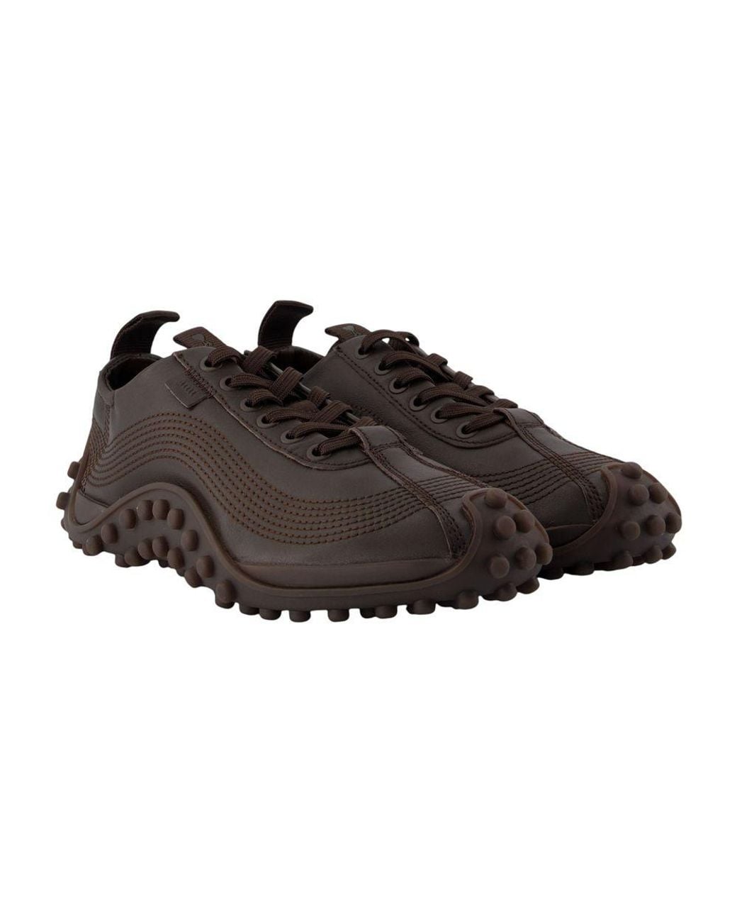 AMI Brown Mirage Sneakers
