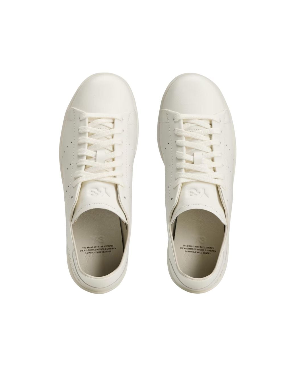 Adidas White Sneakers Stan Smith Leather Trainers for men