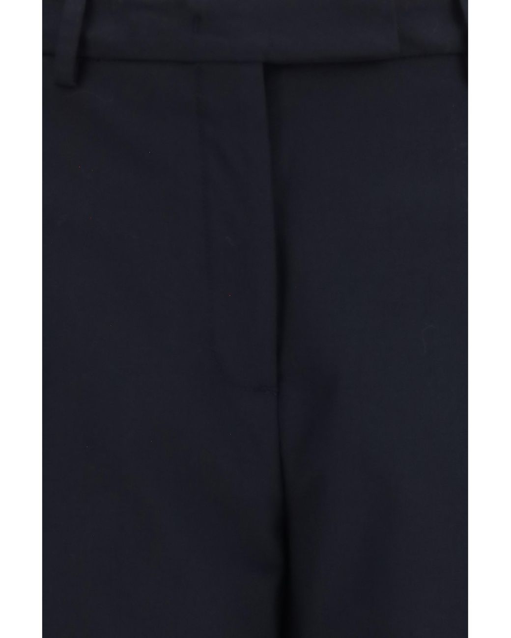 Thelatest Blue Trousers Straight-Leg Wool-Blend Polyester