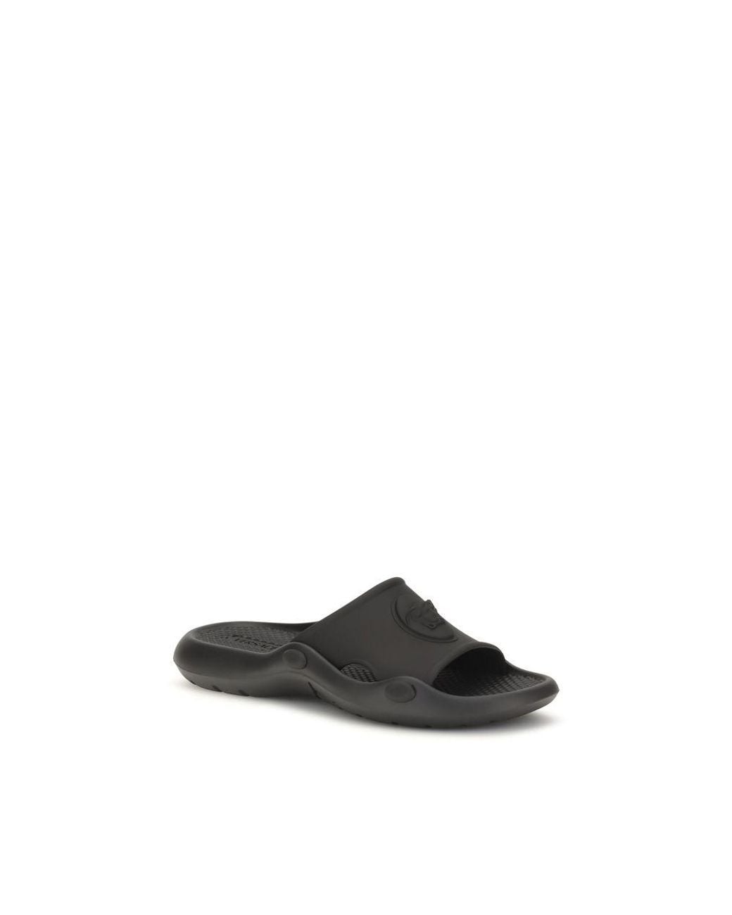 Versace Black Rubber Sandals for men