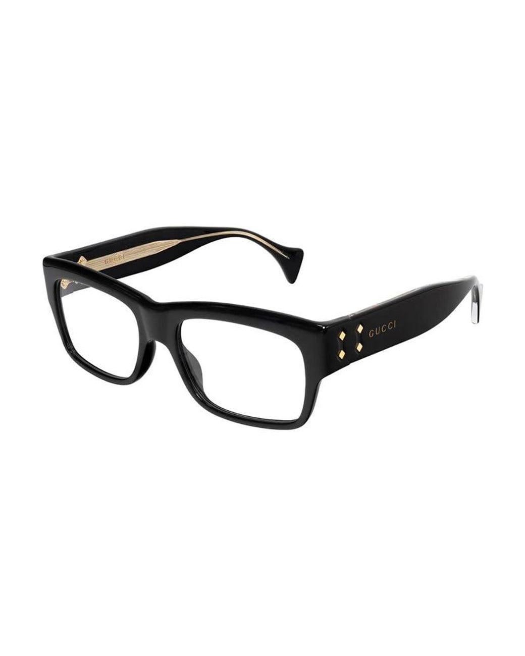 Gucci Black Frame And Lens Eyeglasses