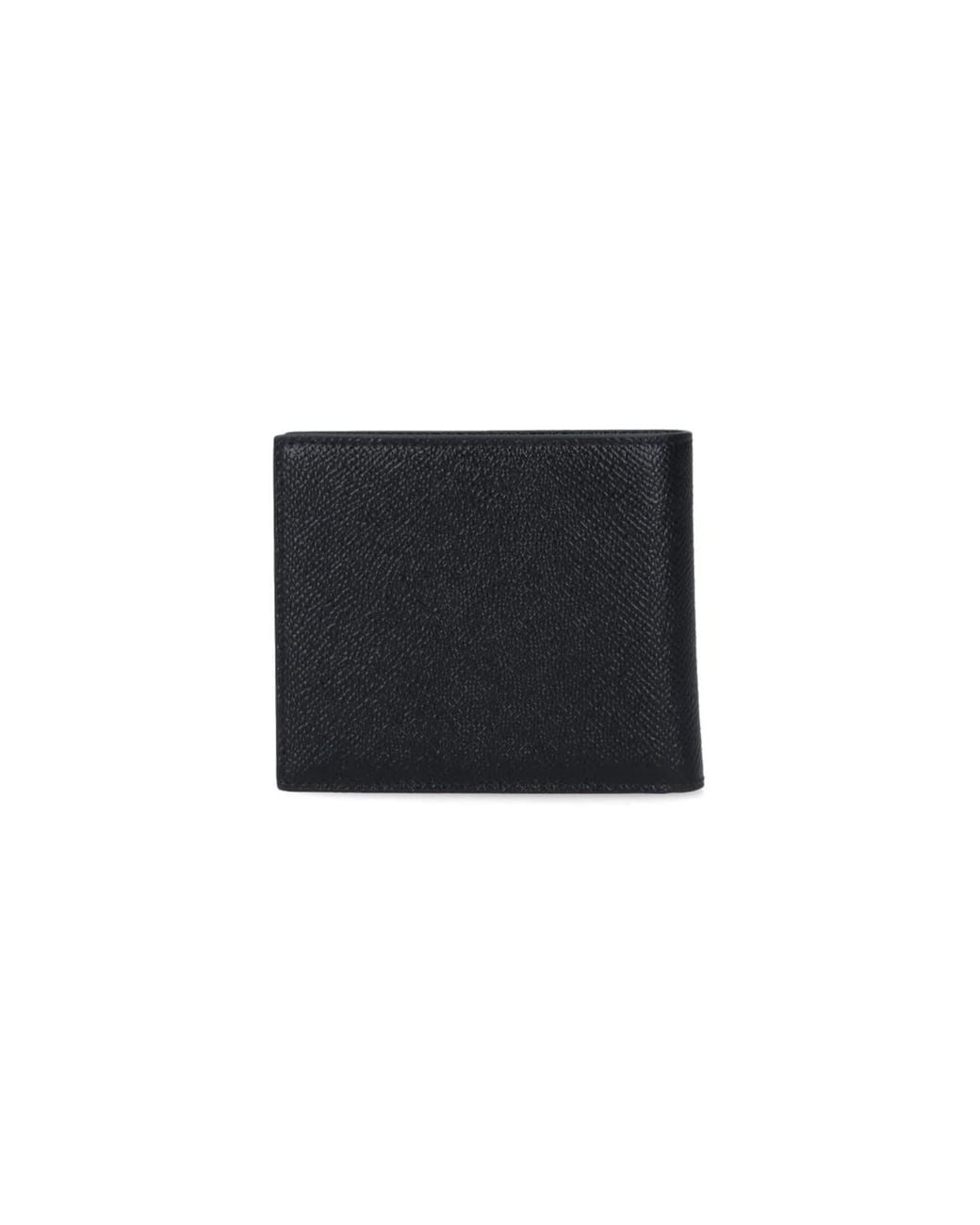 Dolce & Gabbana Black Leather Wallet for men