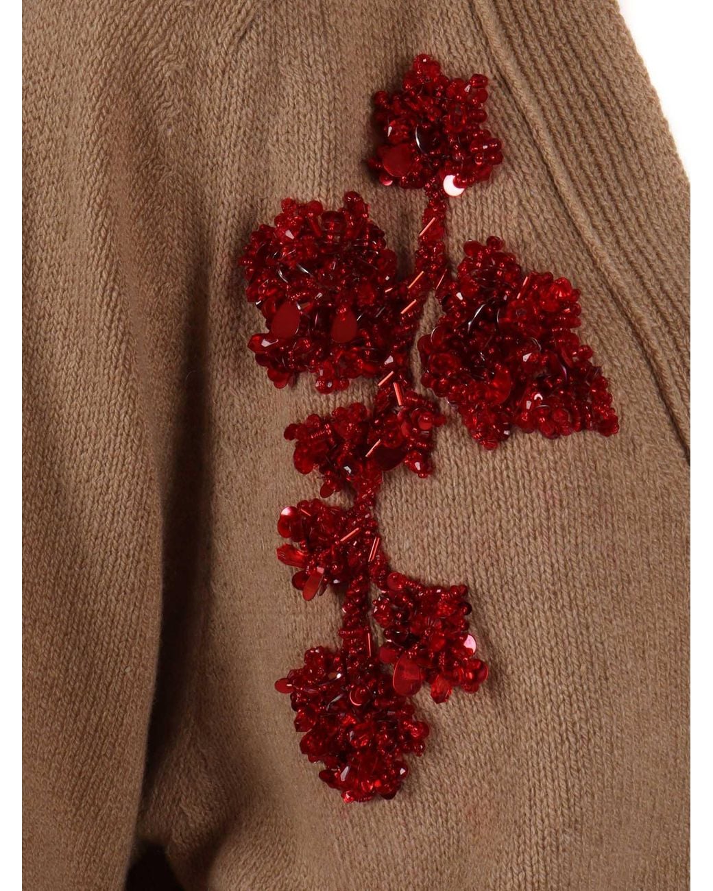 Alberta Ferretti Brown Girocoll