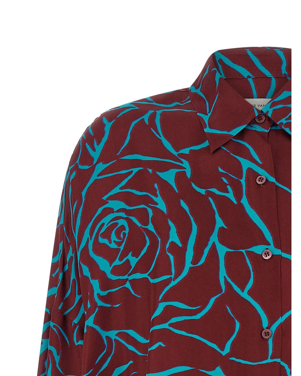 Dries Van Noten Blue Shirt